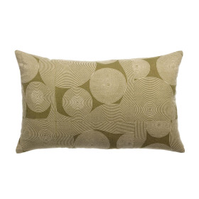 Coussin Lin Coton Imprimé TITO Couleur:Naturel Dimensions:40 x 65 Vivaraise