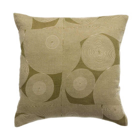 Coussin Lin Coton Imprimé TITO Couleur:Naturel Dimensions:45 x 45 Vivaraise