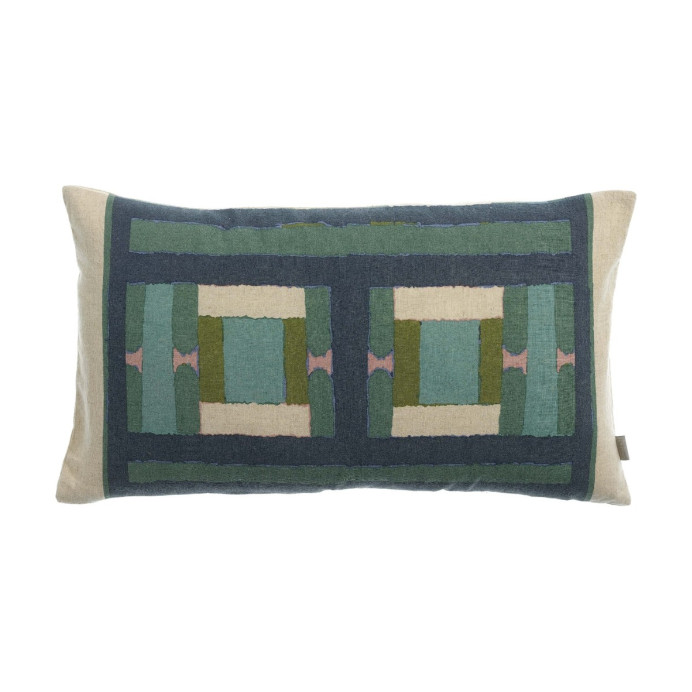 Coussin Lin Coton Imprimé TAHO
