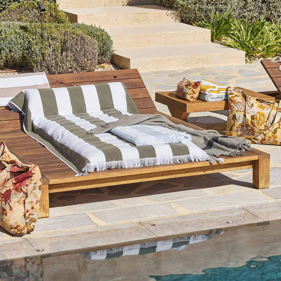 Serviette de Plage à Rayures PESTAMAL PORTO