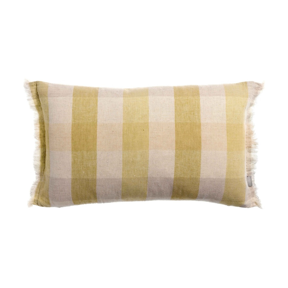 Coussin Lin Coton Imprimé KATE  