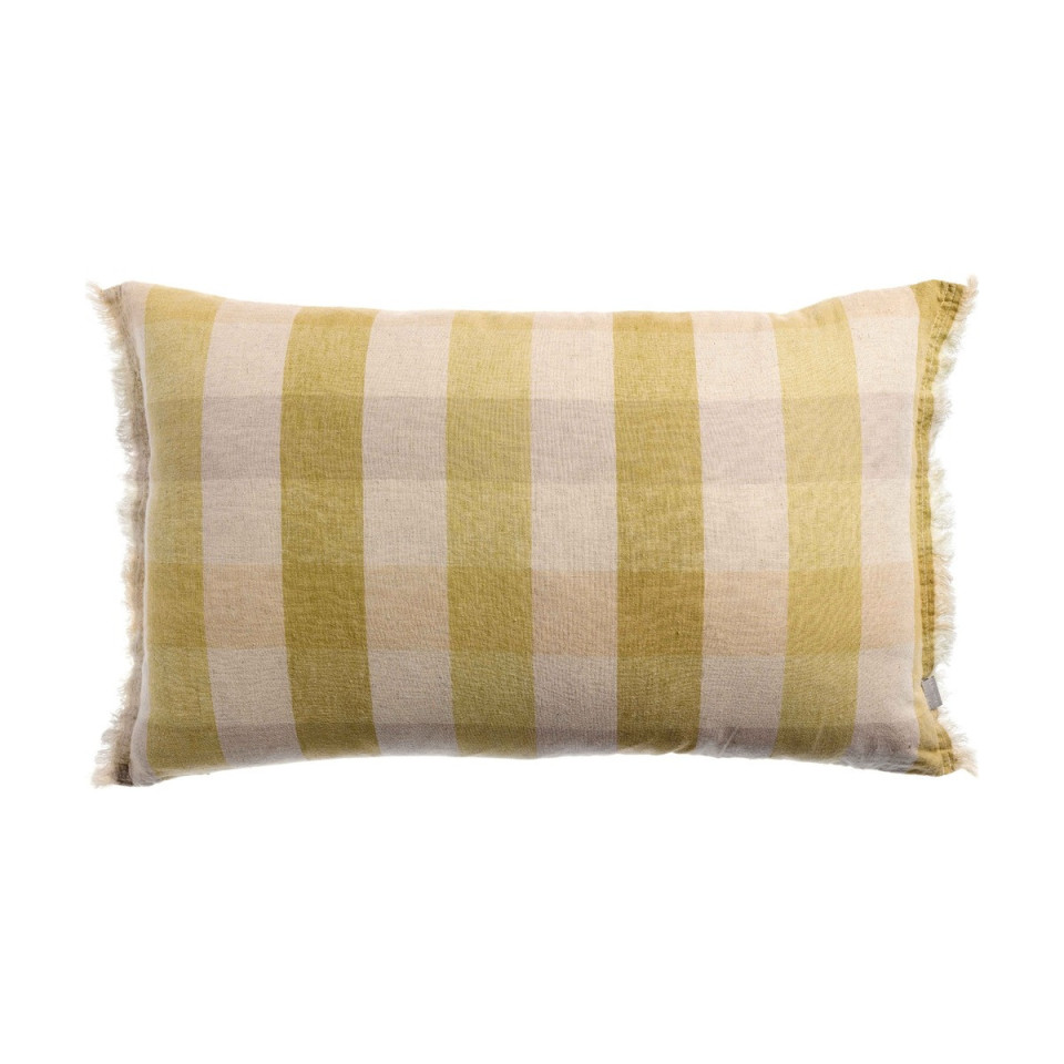 Coussin Lin Coton Imprimé KATE  