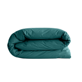 Housse de Couette MANOIR en Percale de Coton Couleur:Canard  Matière:Percale de Coton Vent du Sud