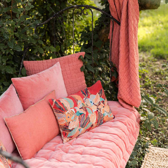 Coussin Coton Brodé DORI