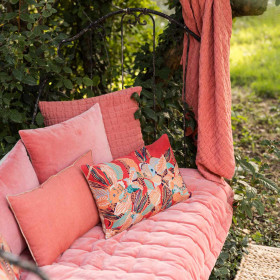 Coussin Coton Brodé DORI  