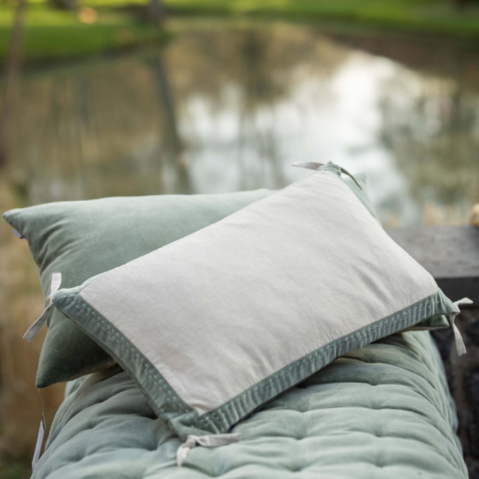 Coussin Coton Chambray ELISE