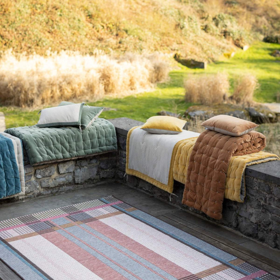 Coussin Coton Chambray ELISE  