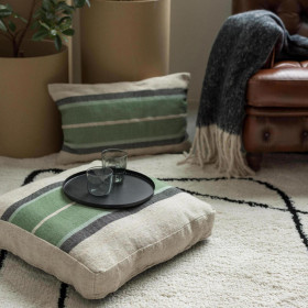 Coussin de Sol Tissé Main GATSBY 