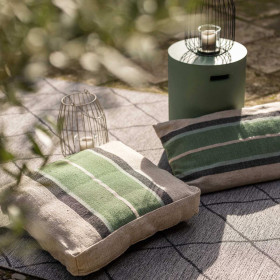 Coussin de Sol Tissé Main GATSBY 