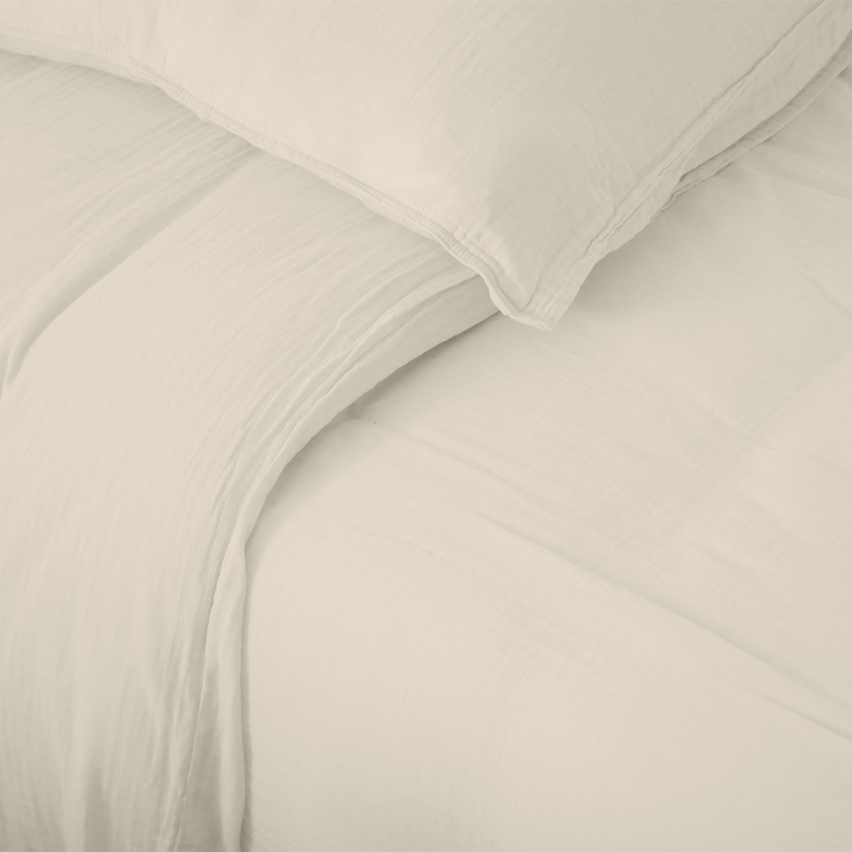 Drap Housse MILOS en Gaze de Coton