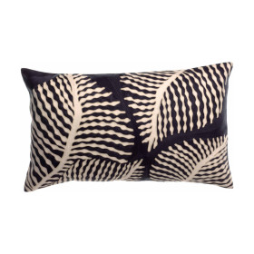 Coussin Coton Brodé FLORA