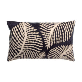 Coussin Coton Brodé FLORA  