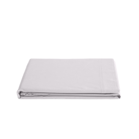 Drap Plat MANOIR en Percale de Coton Couleur:Perle Dimensions:240 X 300 Matière:Percale de Coton Vent du Sud