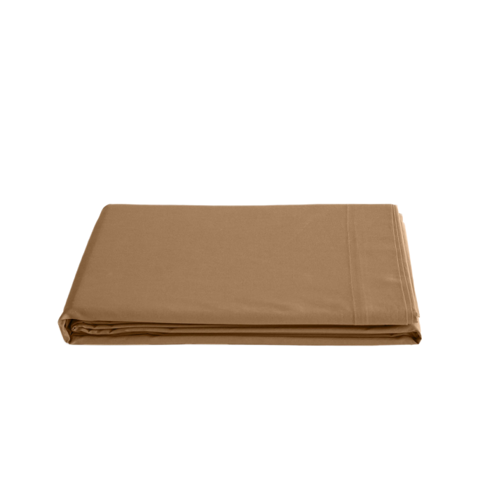 Drap Plat en Percale de Coton MANOIR - Vent du sud | Impression lin