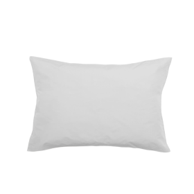 Taies d'Oreiller MANOIR en Percale de Coton Couleur:Neige Dimensions:50 x 70 Matière:Percale de Coton Vent du Sud