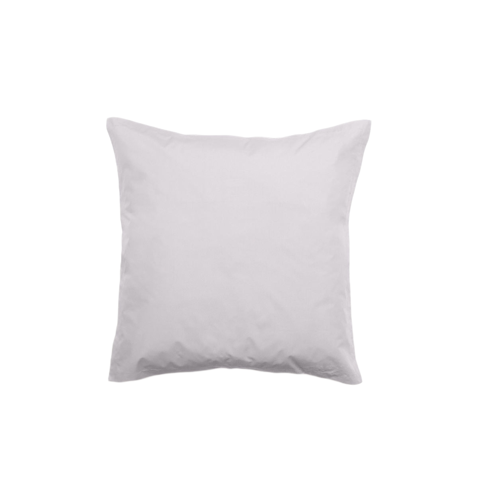 Taies d'Oreiller MANOIR en Percale de Coton Couleur:Perle Dimensions:65 x 65 Matière:Percale de Coton Vent du Sud