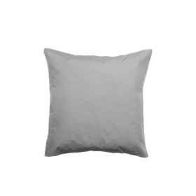 Taies d'Oreiller MANOIR en Percale de Coton Couleur:Acier Dimensions:65 x 65 Vent du Sud