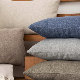 Coussin Laine et Cachemire Carina  