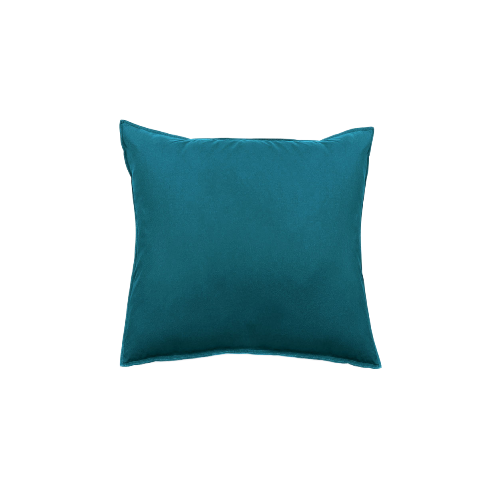 Taies d'Oreiller et Traversin PALACE en Coton Lavé Couleur:Lagon Dimensions:50 x 70 Vent du Sud