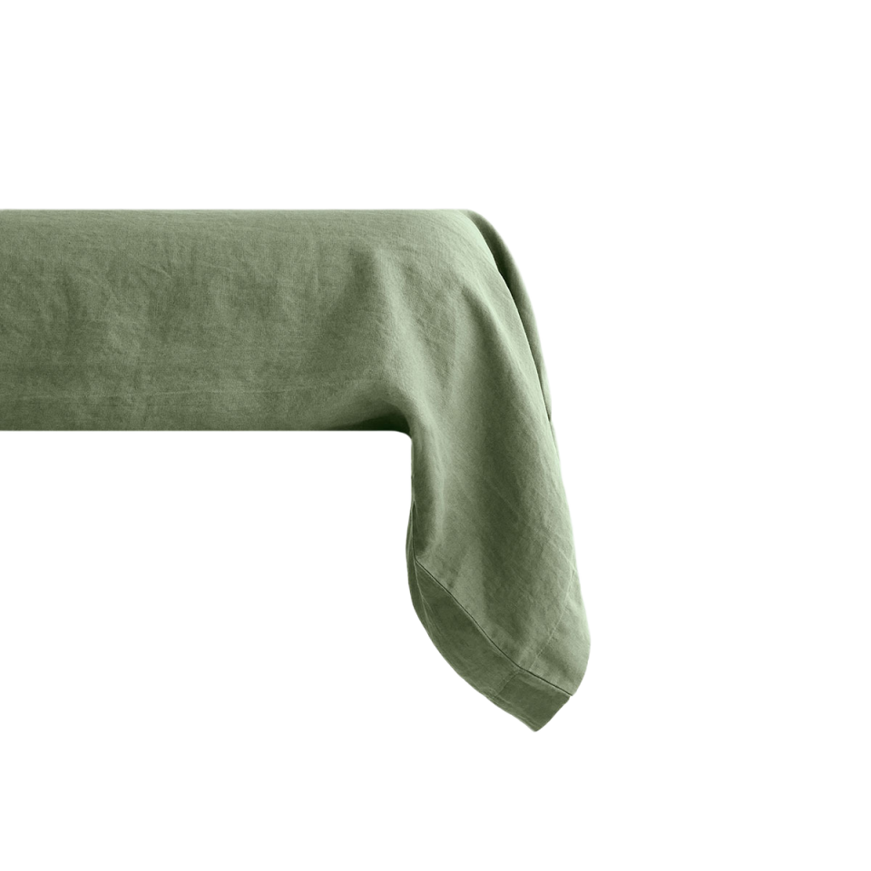 Taies d'Oreiller et Traversin PALACE en Coton Lavé Couleur:Mousse Dimensions:43 x 195 Vent du Sud