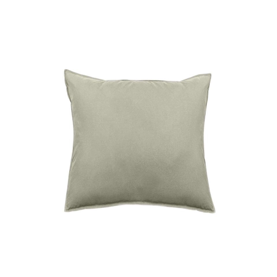 Taies d'Oreiller et Traversin PALACE en Coton Lavé Couleur:Laurier Dimensions:50 x 70 Vent du Sud