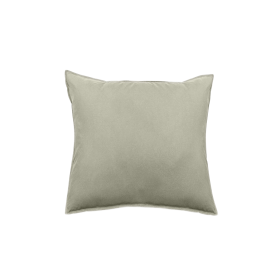 Taies d'Oreiller et Traversin PALACE en Coton Lavé Couleur:Laurier Dimensions:50 x 70 Vent du Sud