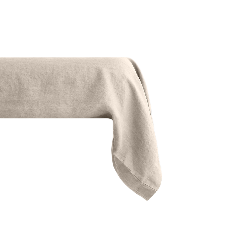 Taies d'Oreiller et Traversin PALACE en Coton Lavé  Vent du Sud