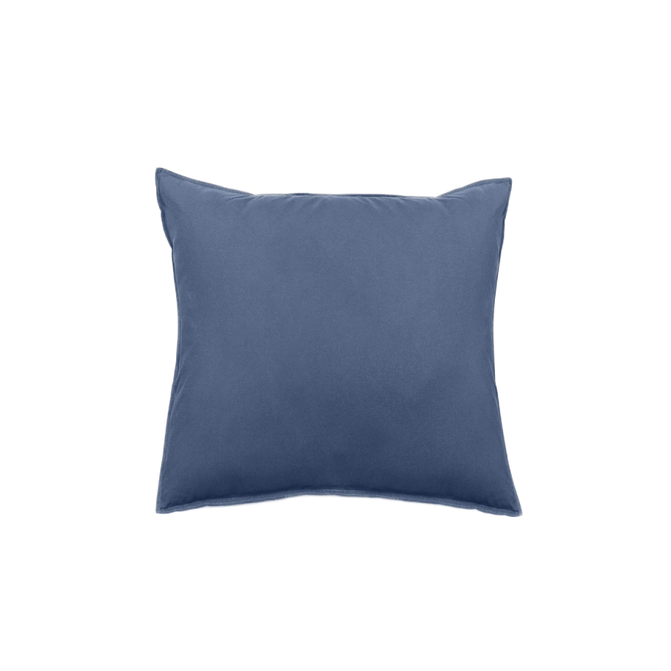 Taies d'Oreiller et Traversin PALACE en Coton Lavé Couleur:Indigo Dimensions:50 x 70 Vent du Sud