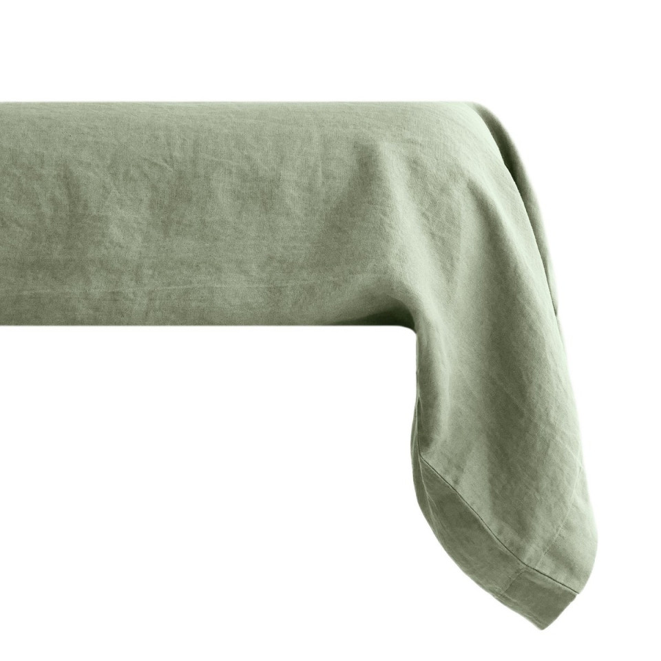 Taies d'Oreiller et Traversin PALACE en Coton Lavé  Vent du Sud