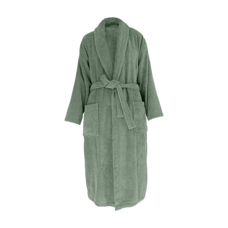 Peignoir NAIA en Eponge 100% Coton Col Châle