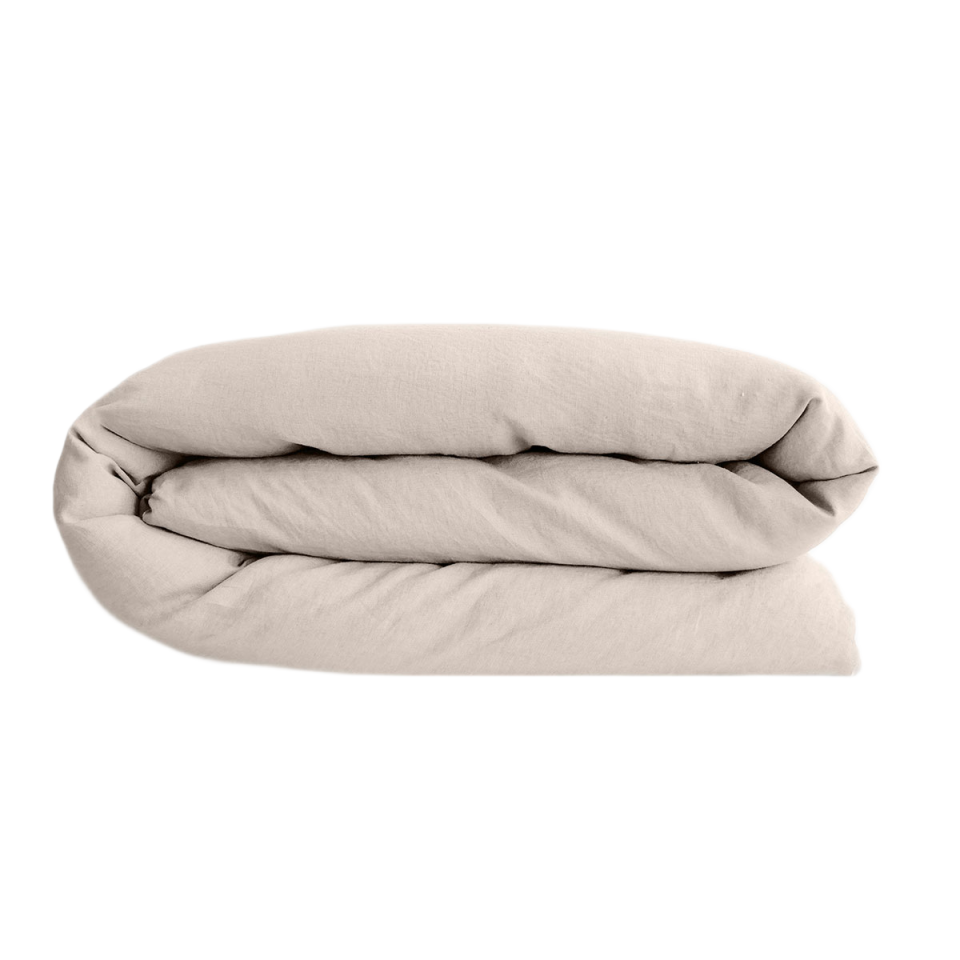 Housse de Couette 100% Coton Lavé PALACE Forme Bouteille  