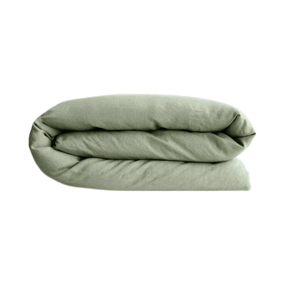 Housse de Couette 100% Coton Lavé PALACE Forme Bouteille  