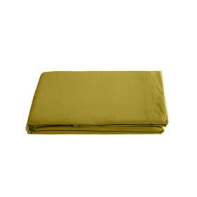 Drap Plat PALACE en Coton Lavé  