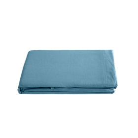 Drap Plat PALACE en Coton Lavé  
