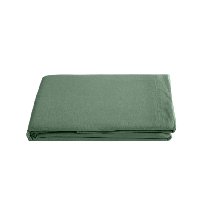 Vent du Sud Drap Plat PALACE en Coton Lavé