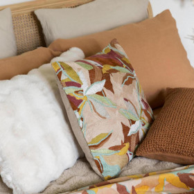 Coussin Coton Brodé Alina  