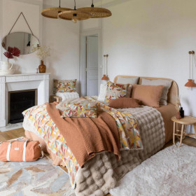 Coussin Coton Brodé Alina  