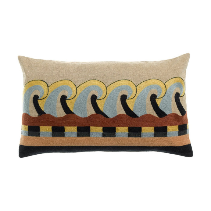 Coussin Coton Brodé ADRIA