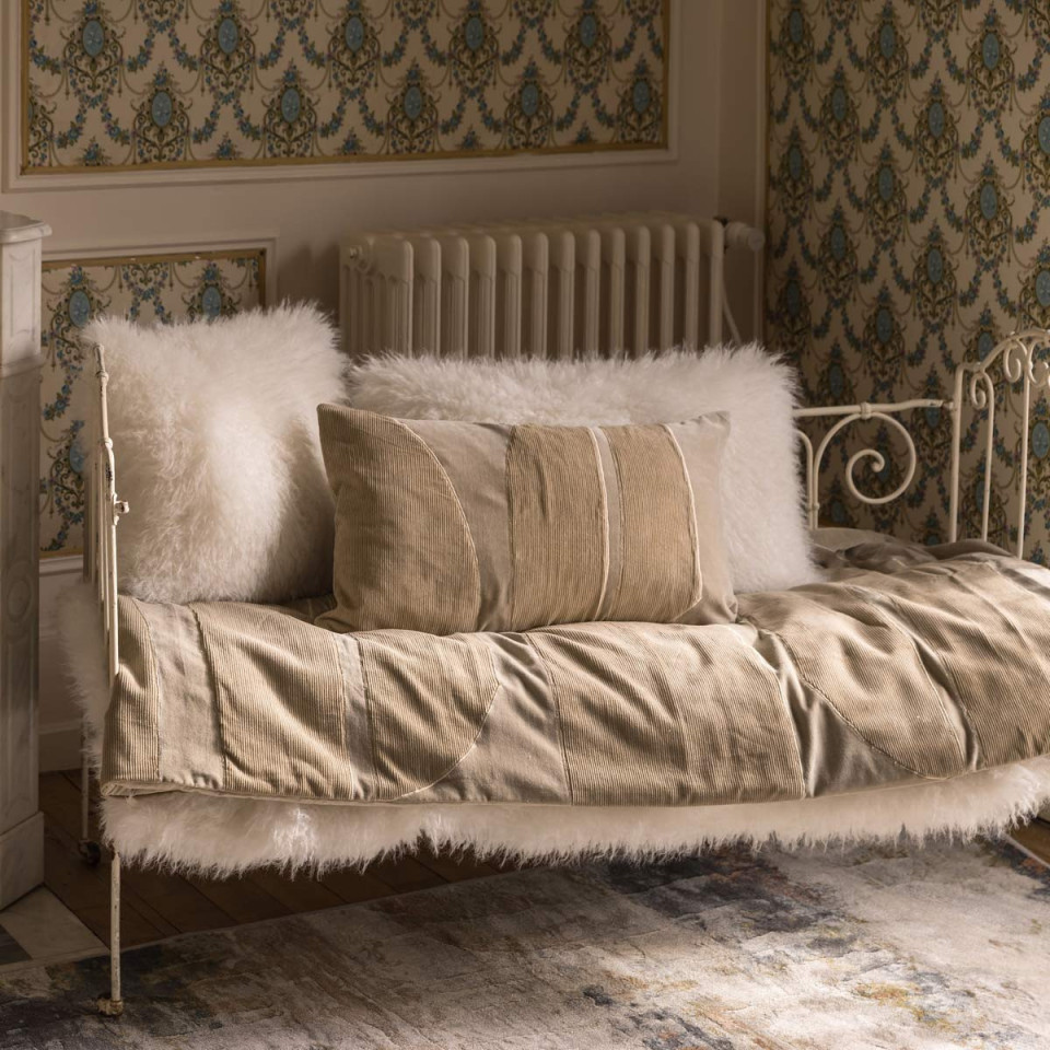 Coussin Fausse Fourrure Shetland BETANI  
