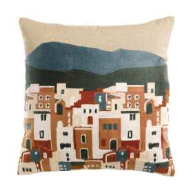 Coussin Coton Brodé ELIE  