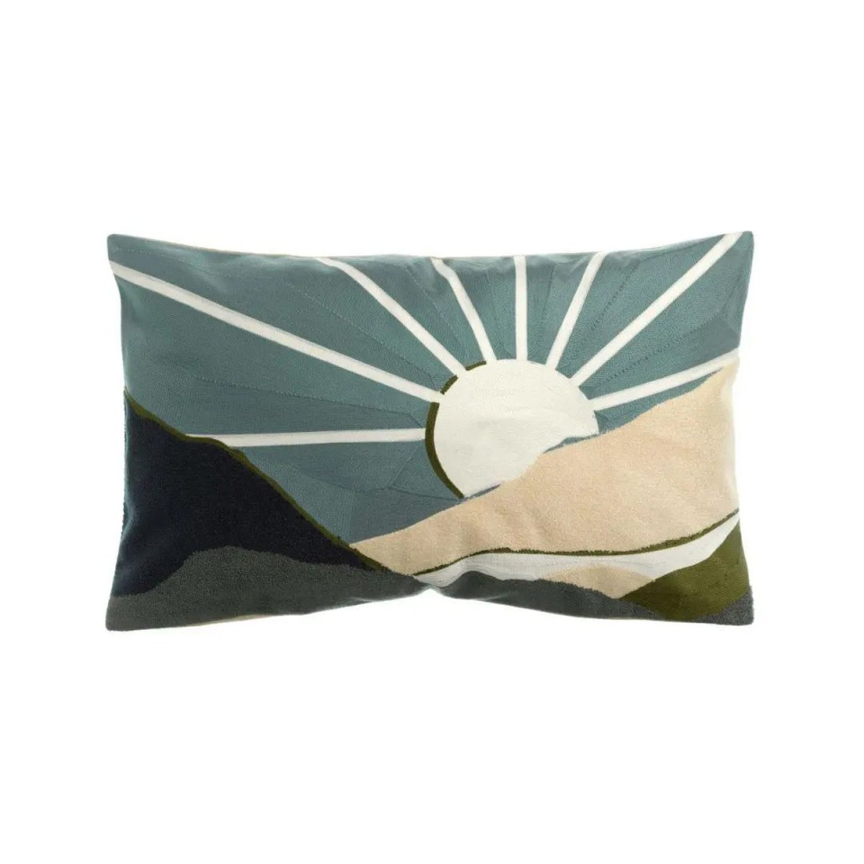 Coussin Coton Brodé ELIE  