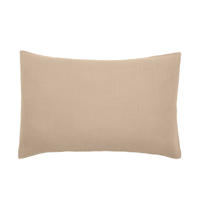 Vent du Sud Housse de Coussin PAROS en Mousseline de Coton - 40X60