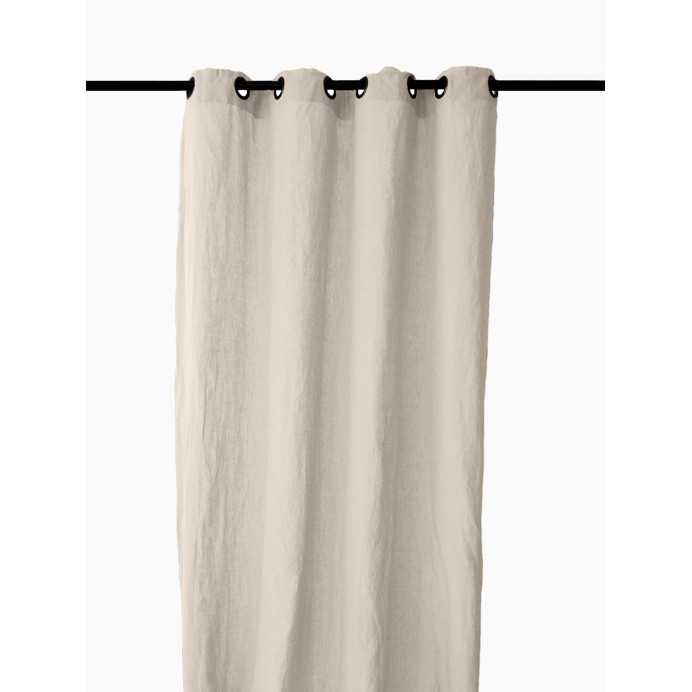 Vent du Sud Rideaux à Oeillets SONATE en Lin Lavé