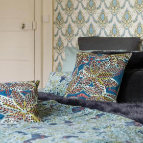 Coussin Coton Brodé ARIANE  