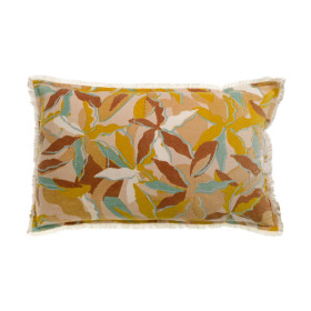 Coussin Coton Imprimé ALINA Couleur:Dragée Dimensions:40 x 65 Vivaraise