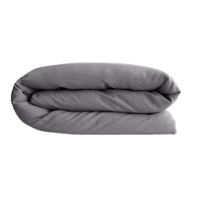 Vent du Sud Housse de Couette SONATE en Lin Lavé