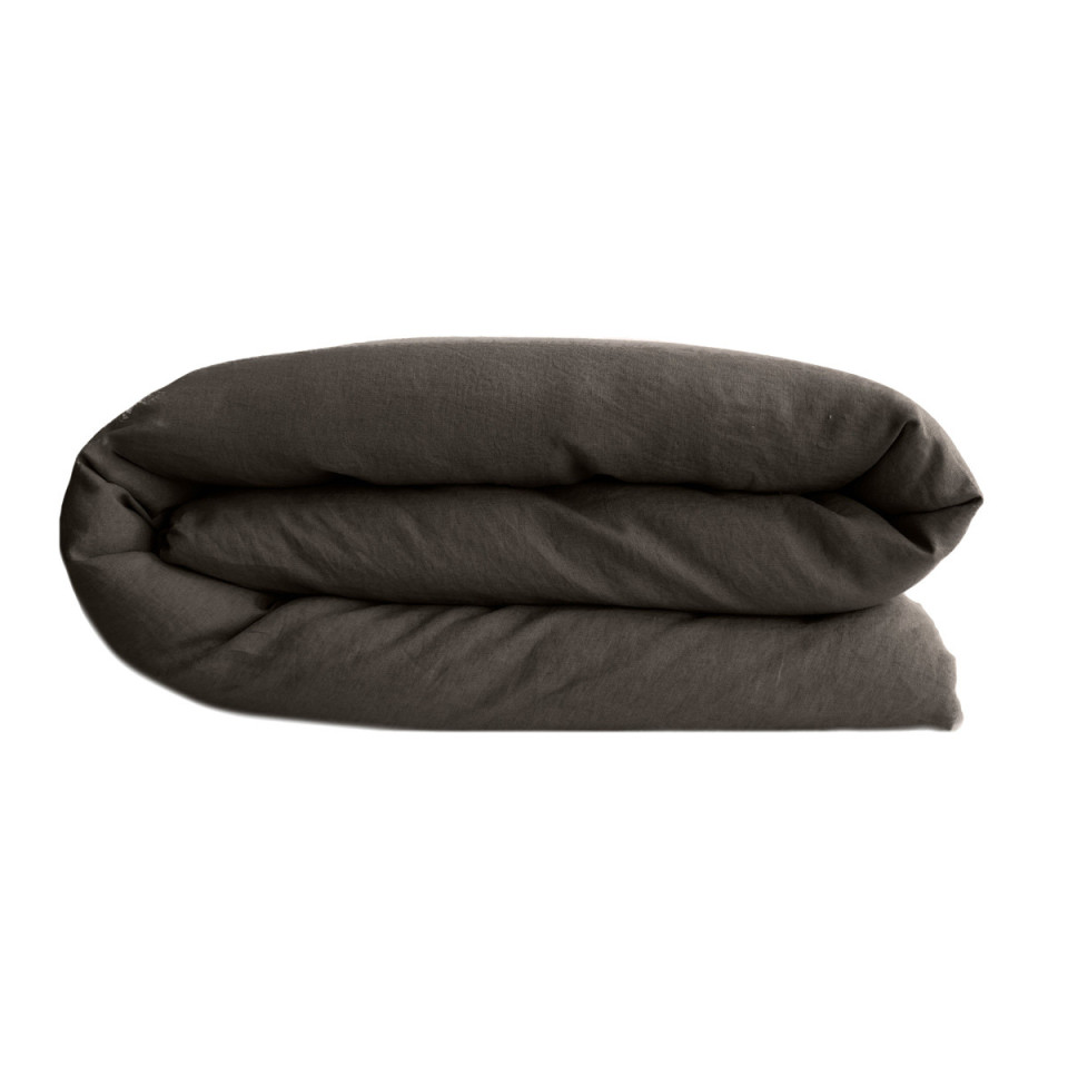 Housse de Couette SONATE en Lin Lavé  Vent du Sud