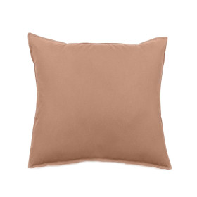 Taies d'Oreiller et Traversin PALACE en Coton Lavé Couleur:Macchiato Dimensions:65 x 65 Vent du Sud