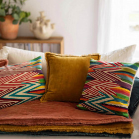 Coussin Brodé ZUMA  