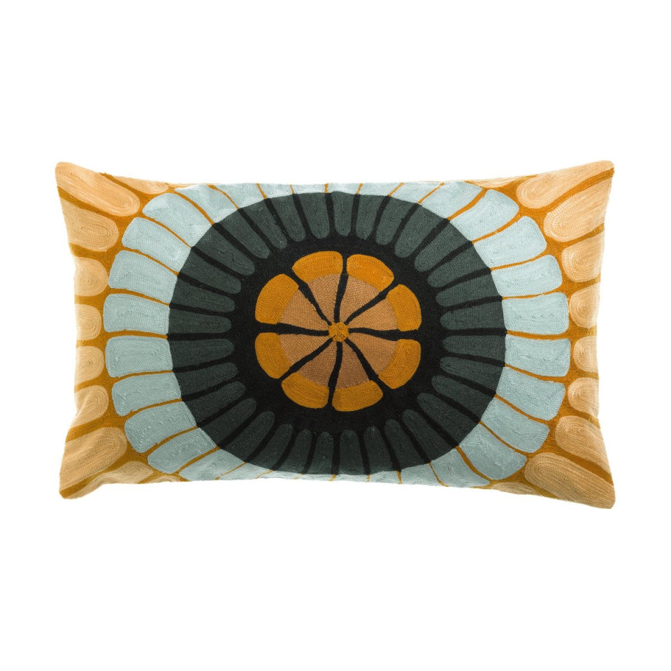 Coussin Coton Brodé ZENO  